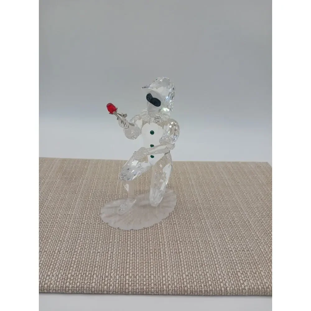 Swarovski SCS 2001 Masquerade Harlequin Crystal Figurine with Box & Cert